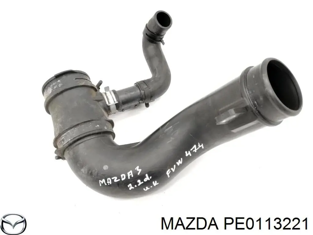 Comprar PE0113221 Mazda Conducto de aire, salida del filtro de aire