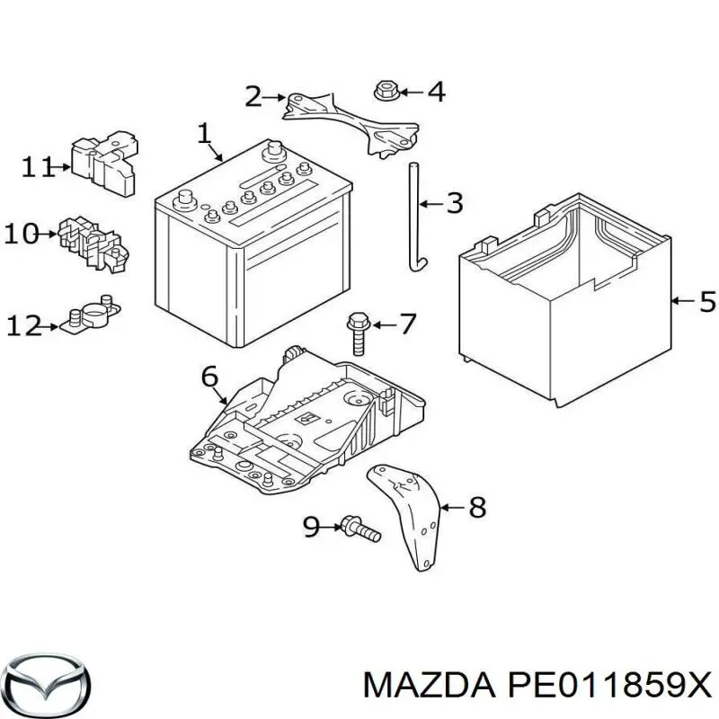 PE011859X Mazda