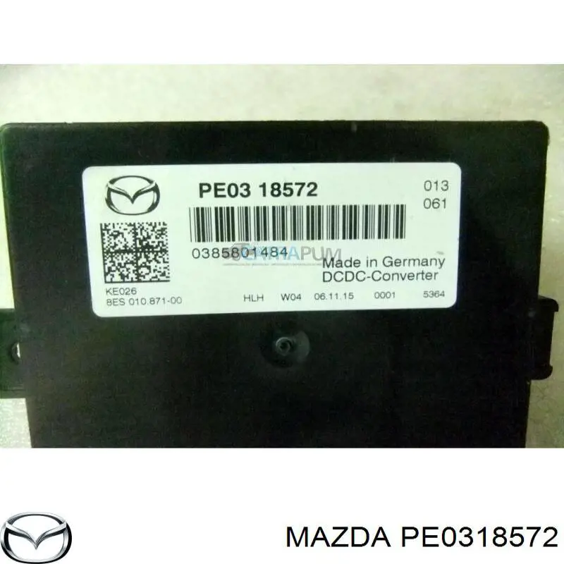 Módulo de control de red de a bordo Mazda PE0318572 precio, desde 84,22 EUR