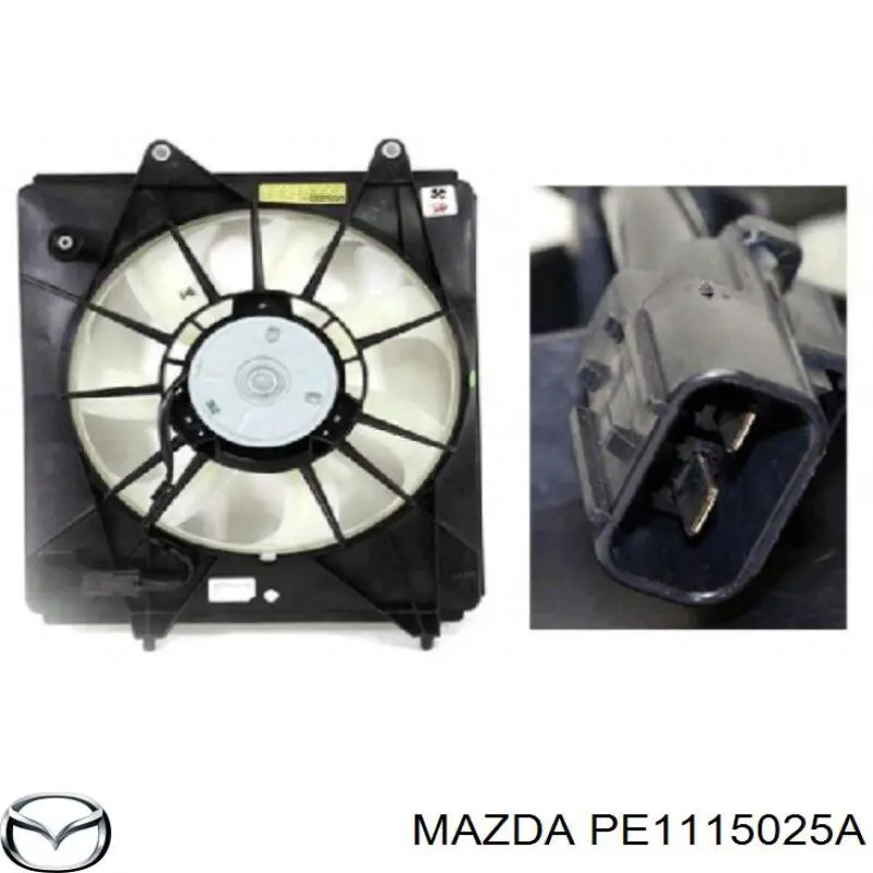 Ventilador, refrigeración motor Mazda PE1115025A precio, desde 255,22 EUR