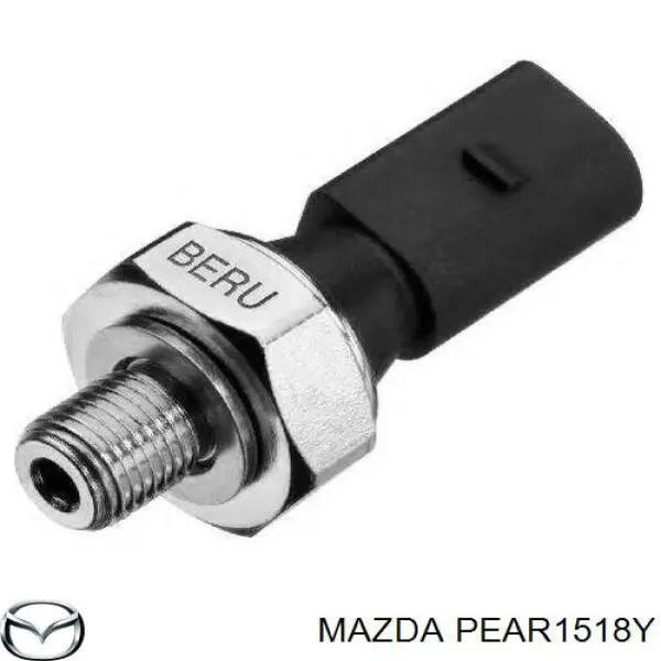 PE011518YE Mazda manguera refrigerante para radiador inferiora