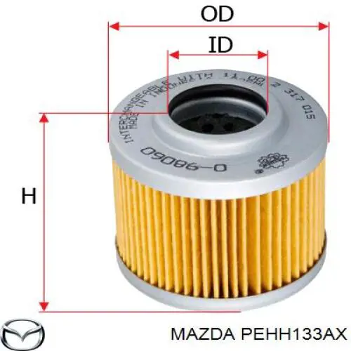 PEHH133AX Mazda 