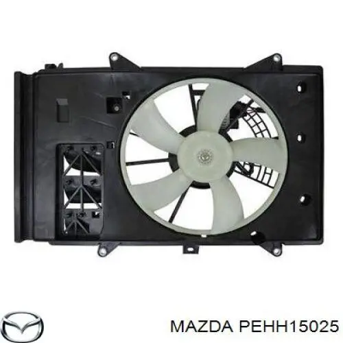 Ventilador eléctrico de refrigeración completo izquierdo (motor y hélice) Mazda PEHH15025 precio, desde 287,44 EUR