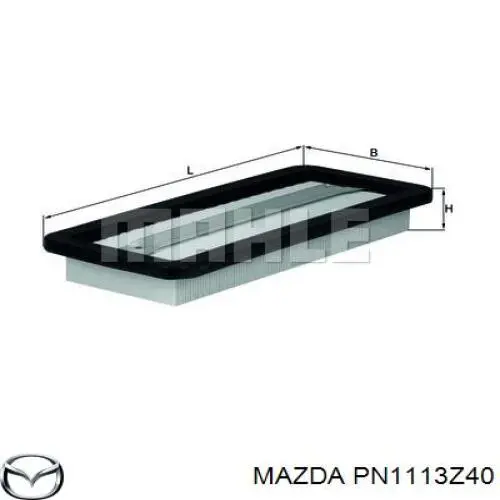 PN1113Z40 Mazda filtro de aire