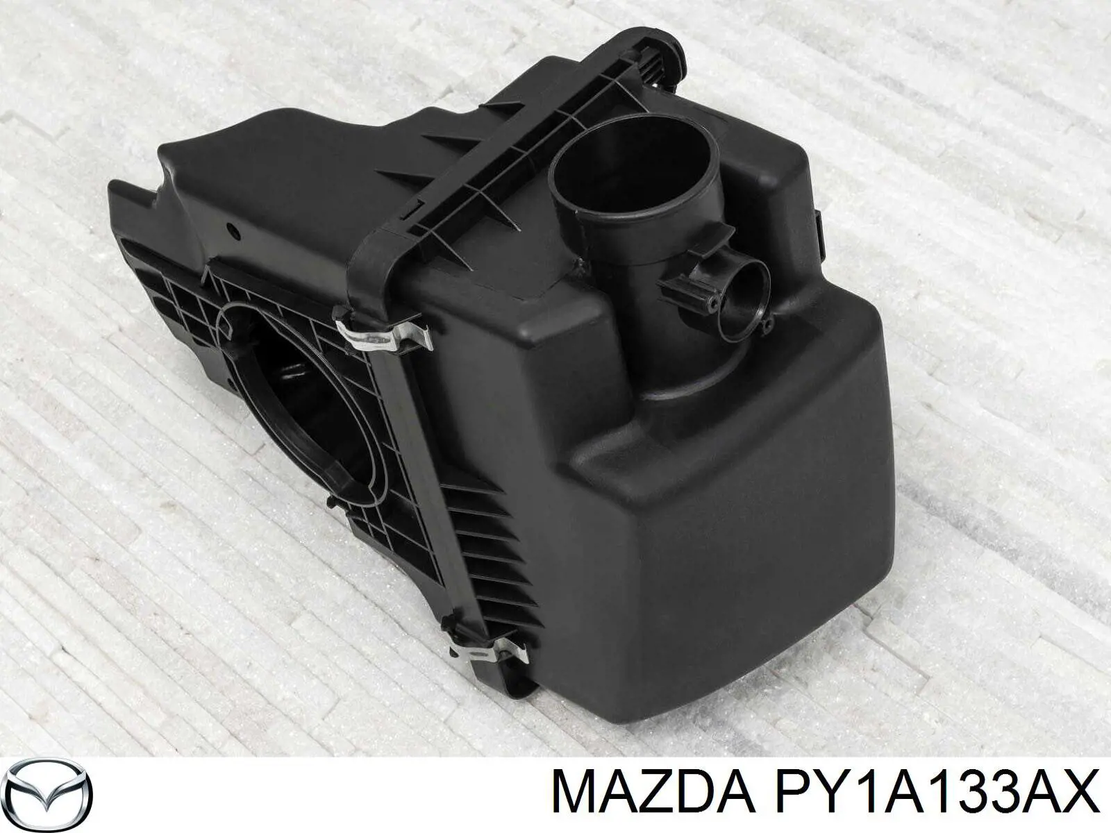 PY1A133AX Mazda Carcasa del filtro de aire, parte superior