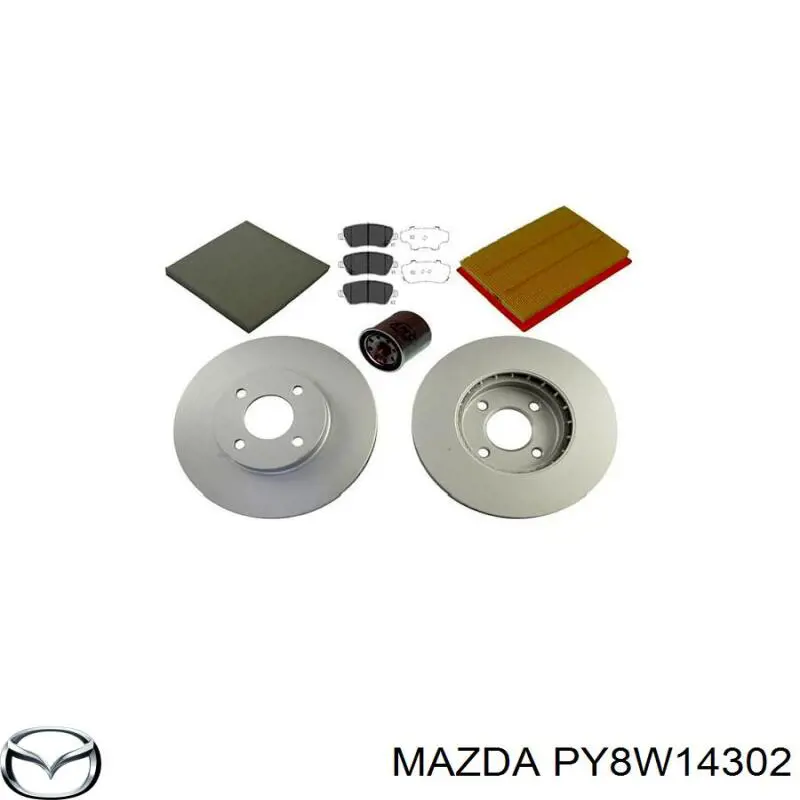 Comprar PY8W14302 Mazda Filtros de aceite