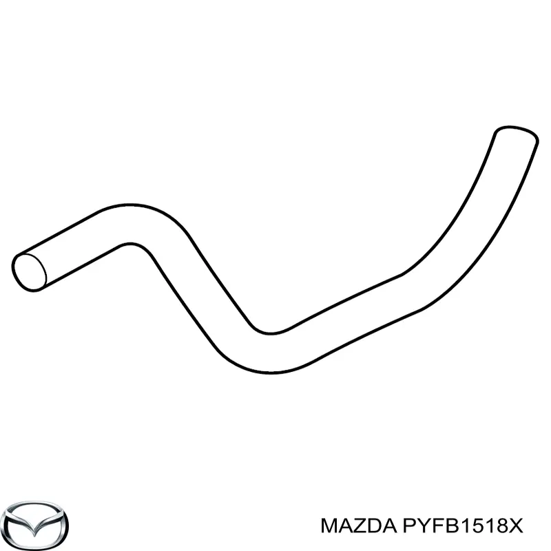 Manguera de radiador arriba Mazda CX-5 (KF)