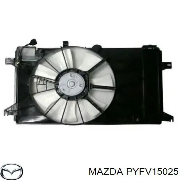 Ventilador de radiador PYFV15025 Mazda