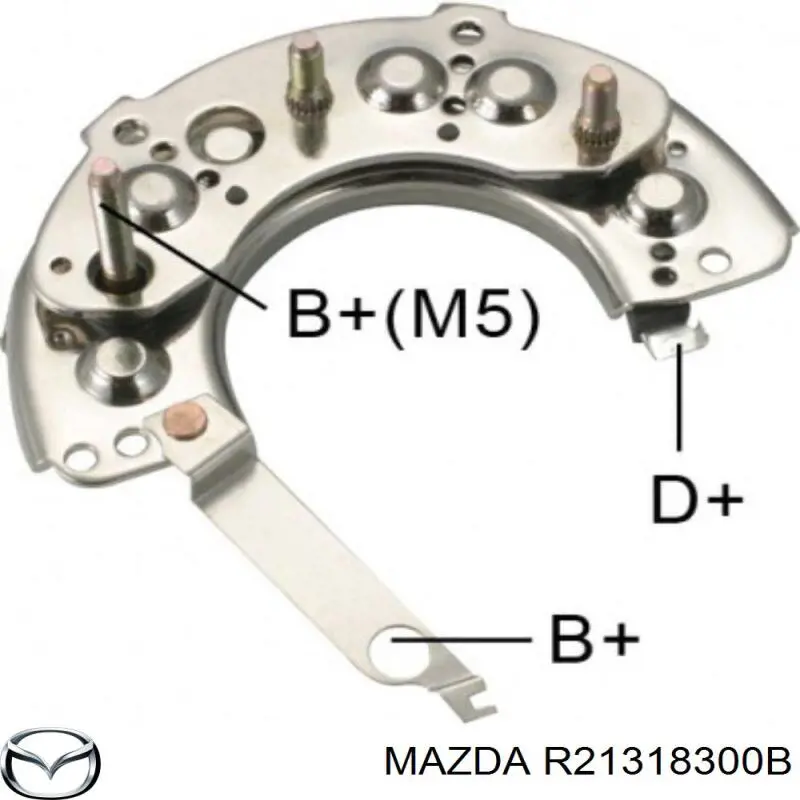 R213-18-300B Mazda alternador
