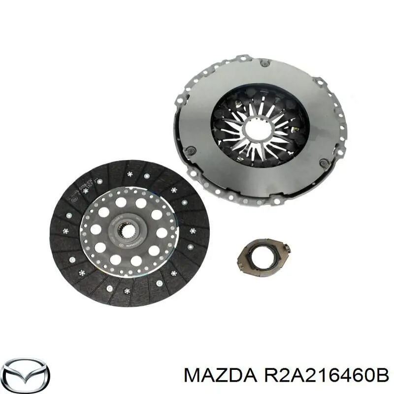R2A216460B Mazda disco de embrague