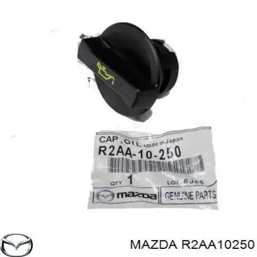 Tapa de tubo de llenado de aceite para Mazda 2 (DL, DJ)