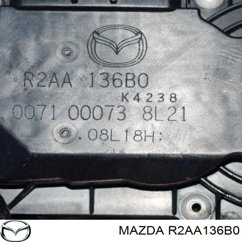 R2AA136B0 Mazda cuerpo de mariposa