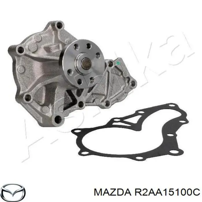 R2AA15100C Mazda bomba de agua