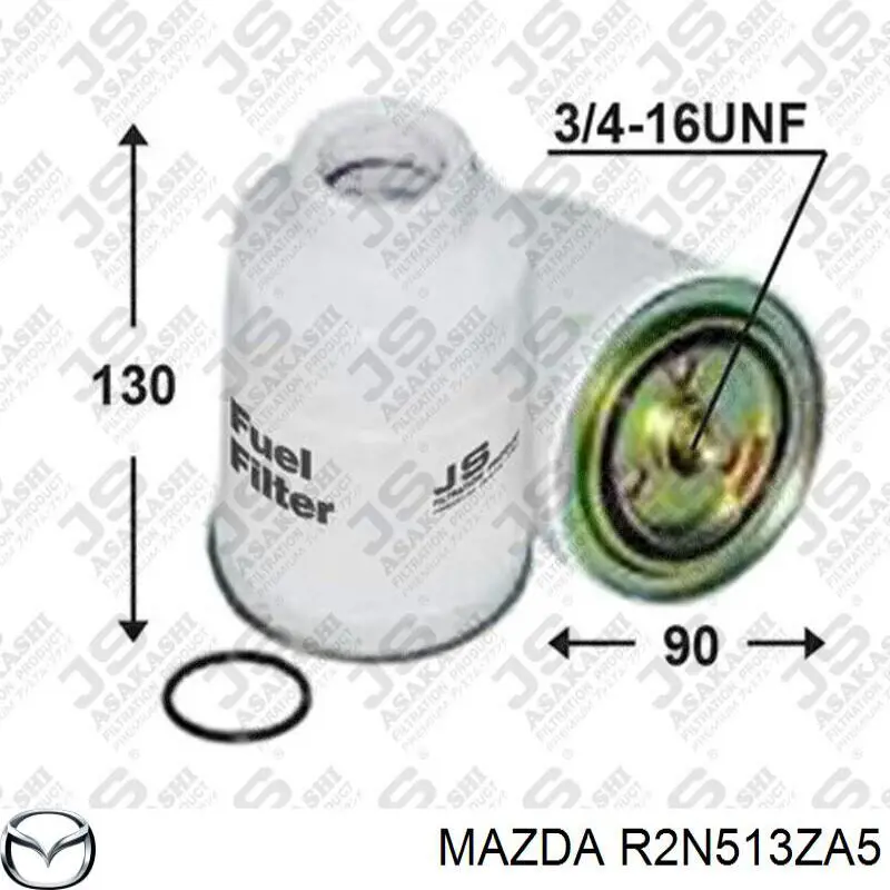 Comprar R2N513ZA5 Mazda Filtro diesel