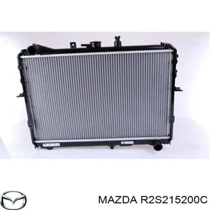 R2S215200C Mazda radiador refrigeración del motor