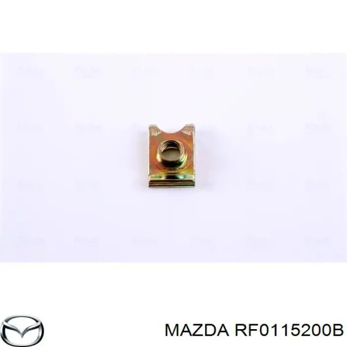 RF0115200B Mazda radiador refrigeración del motor