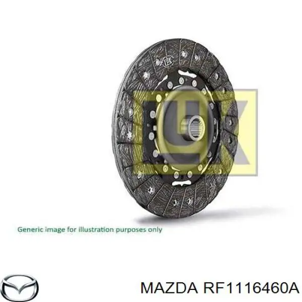 RF1116460A Mazda disco de embrague