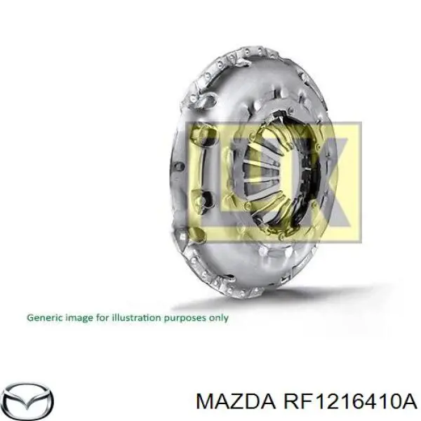 RF1216410 Mazda plato de presión del embrague