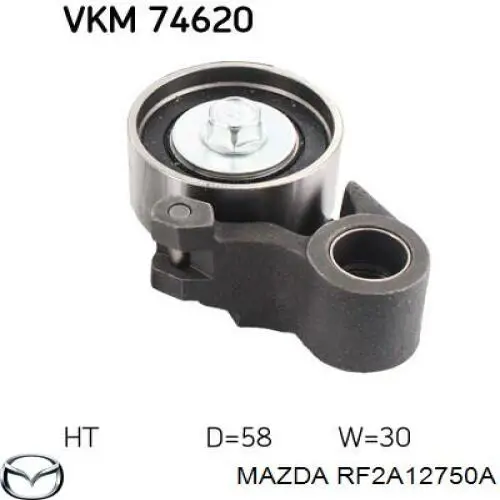 Comprar RF2A12750 Mazda Tensor, correa de distribucion