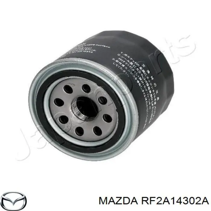RF2A14302A Mazda filtro de aceite