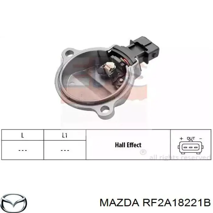 Sensor ckp Mazda 6 GG