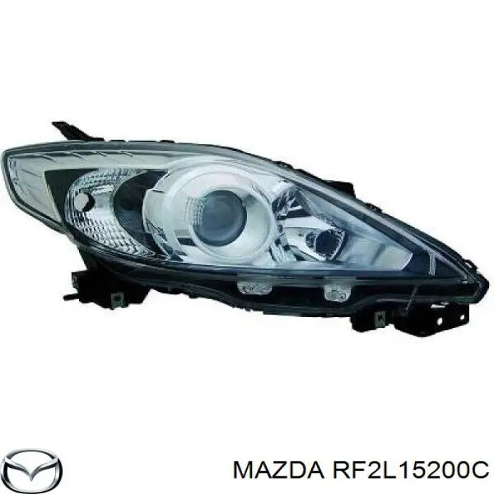 RF2L15200C Mazda radiador refrigeración del motor