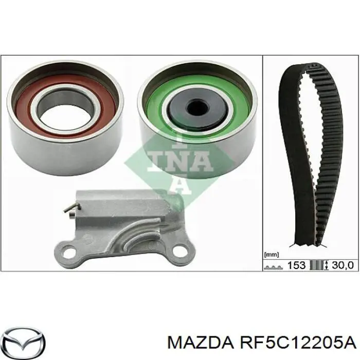 Correa de distribución Mazda RF5C12205A precio, desde 57,33 EUR