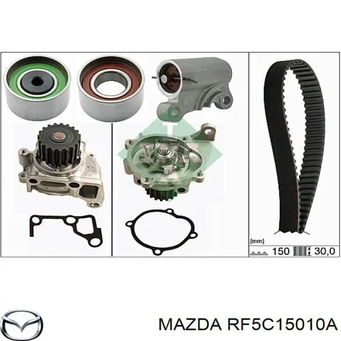 Bomba de agua RF5C15010A Mazda