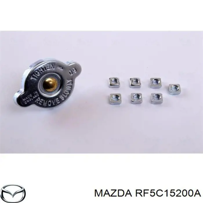 RF5C15200A Mazda radiador