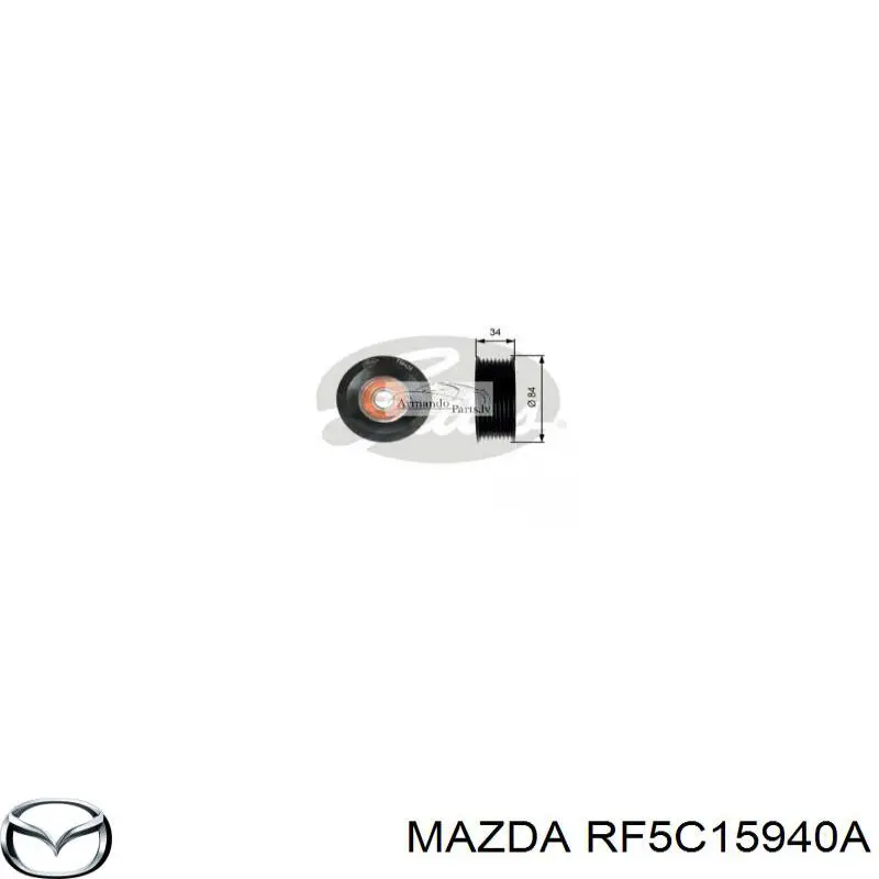 Polea inversión/guía, correa auxiliar servicios para Mazda 5 (CR)