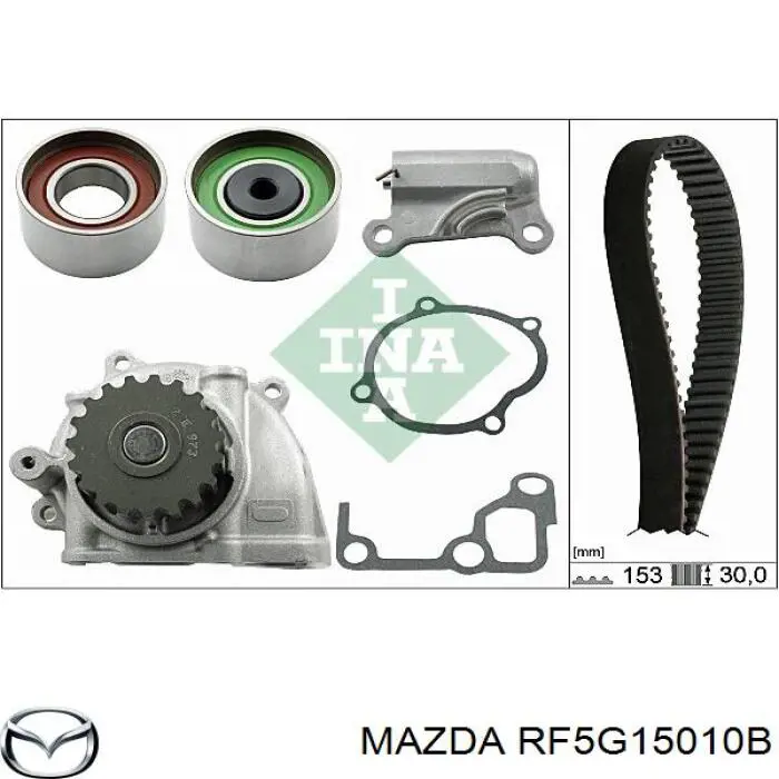 RF5G15010B Mazda bomba de agua