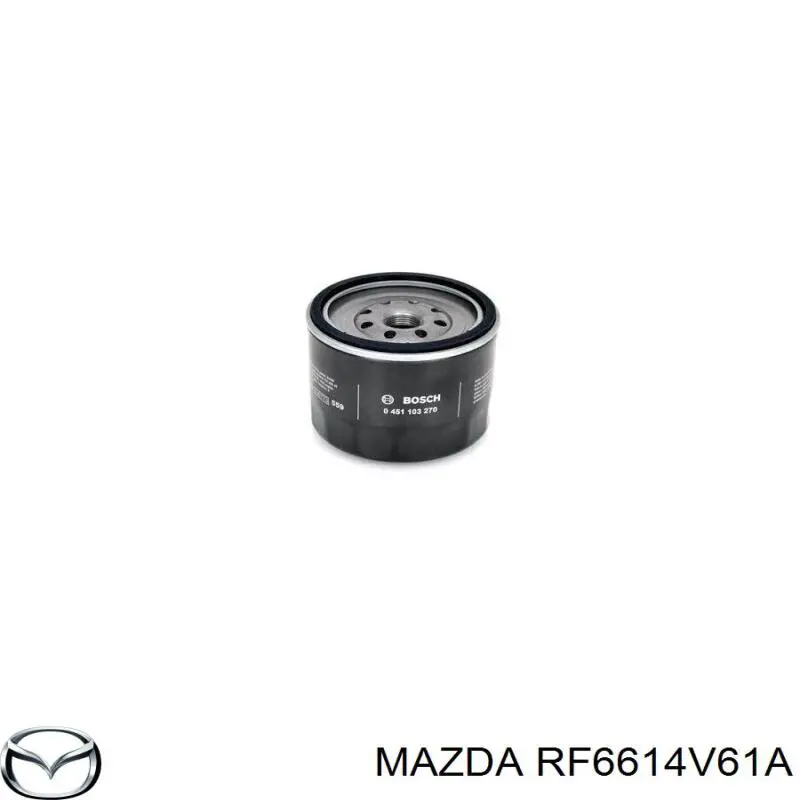 Filtro de aceite motor Mazda RF6614V61A