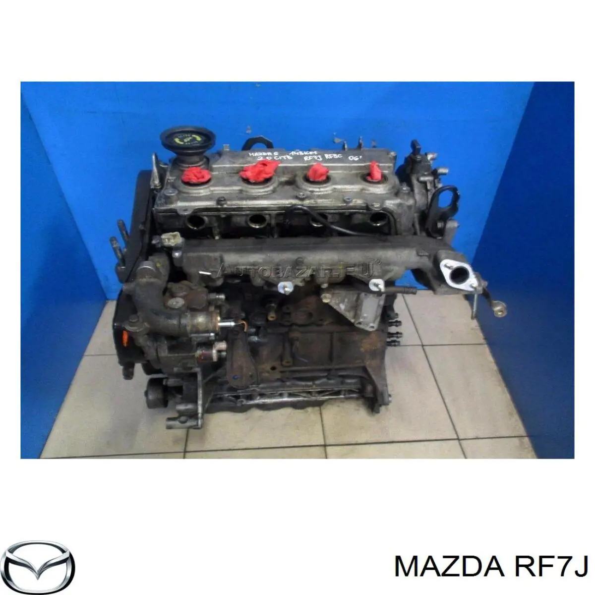 RF7J Mazda motor completo