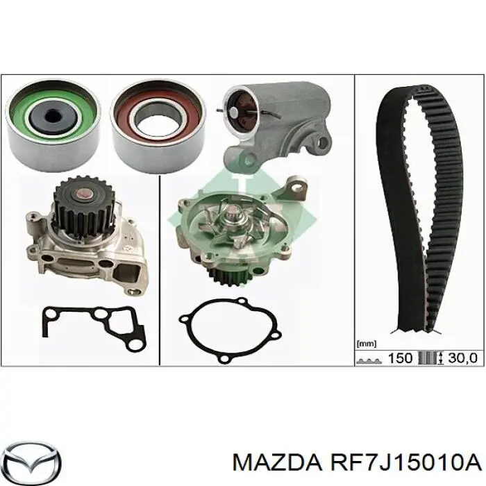 Bomba de agua RF7J15010A Mazda