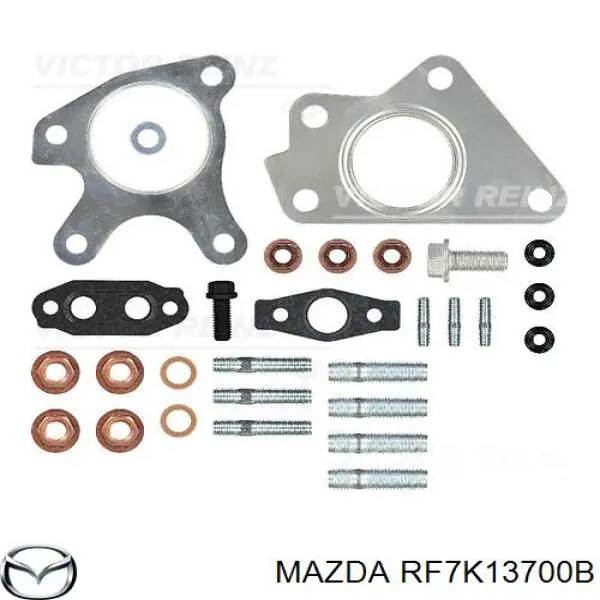 RF7K13700A Mazda turbocompresor