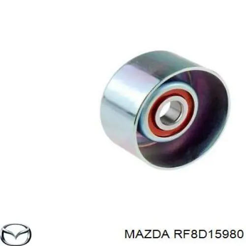 RF8D15980 Mazda tensor de correa, correa poli v