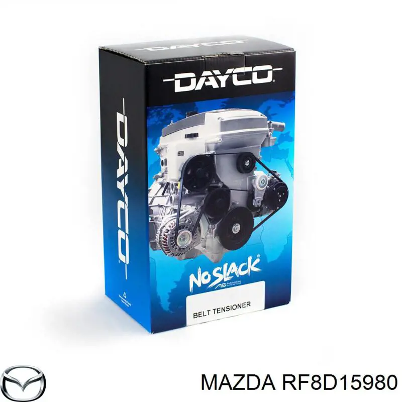 Tensor de correa poli V RF8D15980 Mazda