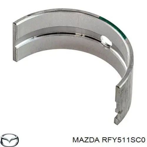 RFY511SD0A Mazda juego de aros de pistón, motor, std