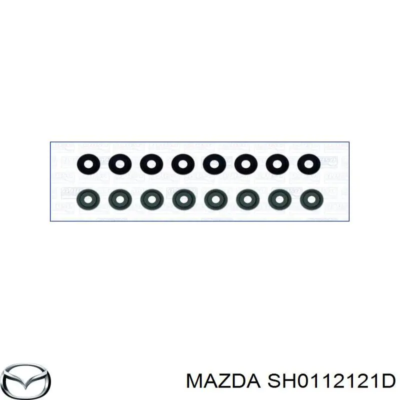 SH0112121D Mazda válvula de escape