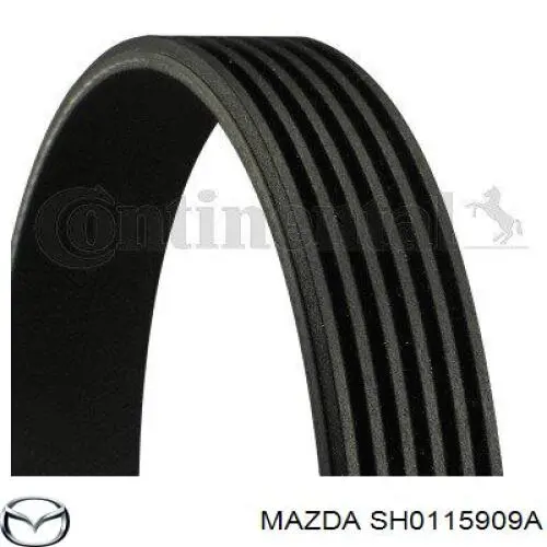 Correa de transmisión trapezoidal Mazda SH0115909A precio, desde 13,81 EUR
