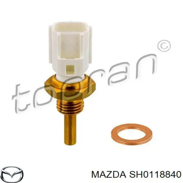 SH0118840 Mazda sensor de temperatura del refrigerante, salpicadero