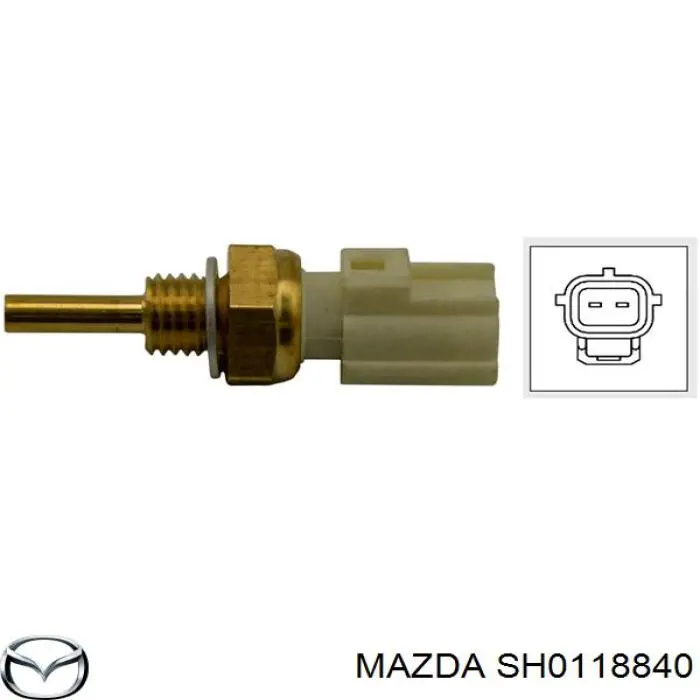 Comprar SH0118840 Mazda Sensor de temperatura del refrigerante del tablero