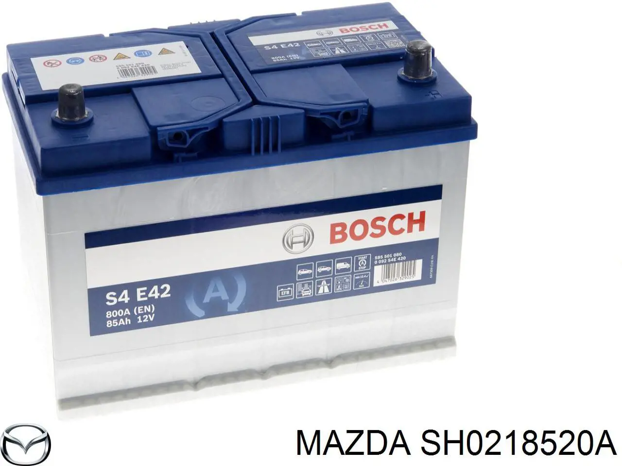 Batería de arranque Mazda SH0218520A precio, desde 205,99 EUR