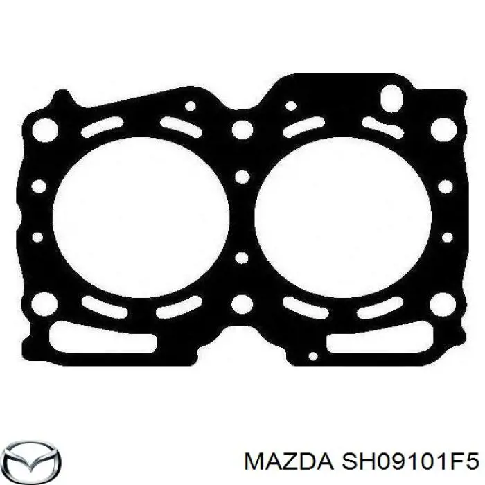 SH09101F5 Mazda anillo de junta, vástago de válvula de escape
