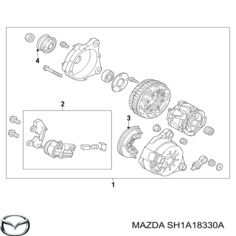 Polea alternador ZN5652 ERA Benelux