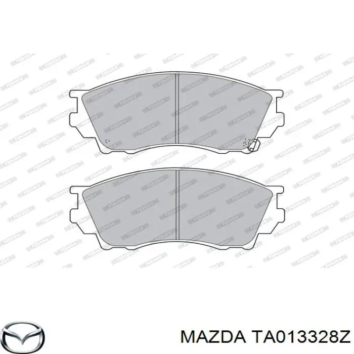 TA013328Z Mazda pastillas de freno delanteras