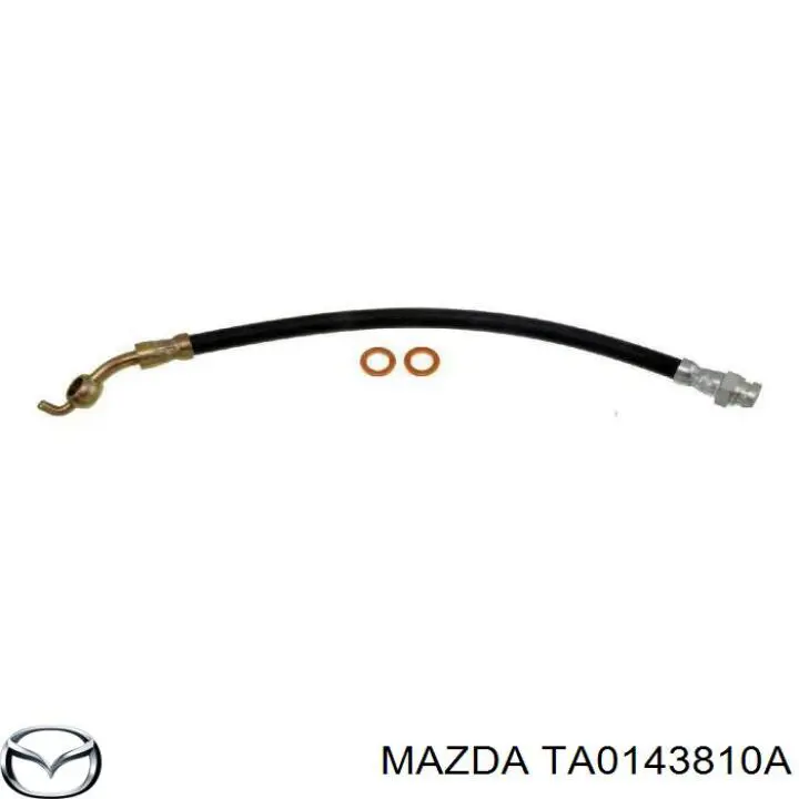 Tubo liquido de freno trasero para Mazda Xedos (TA)