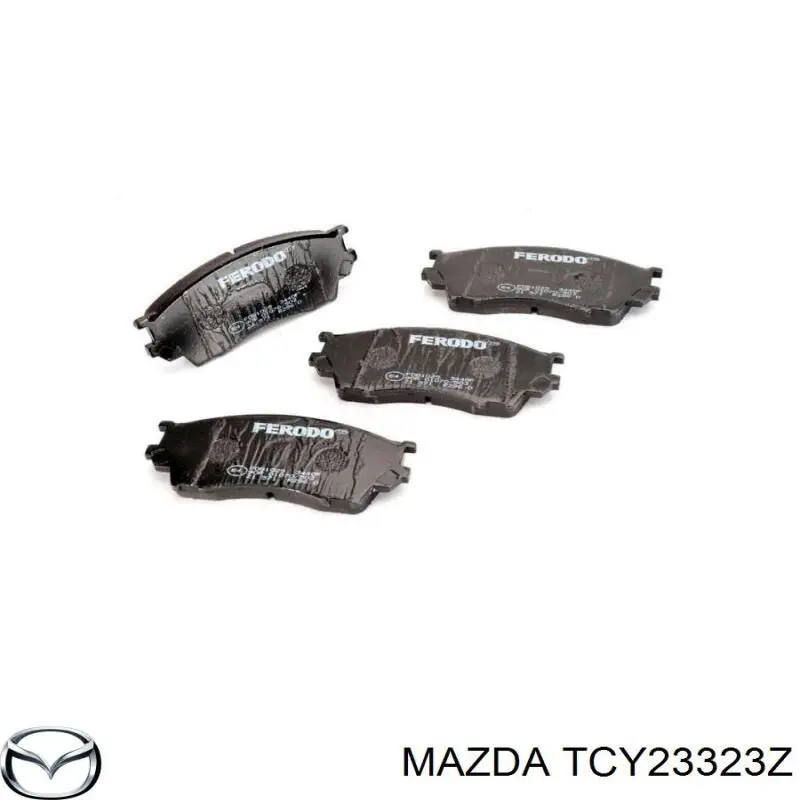 TCY23323Z Mazda pastillas de freno delanteras