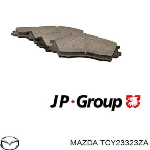 TCY23323ZA Mazda pastillas de freno delanteras