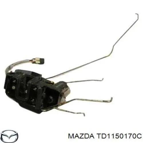 TD1150170C Mazda soporte de matricula delantera